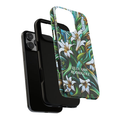 Cathedral Lilies - Personalized Phone Case