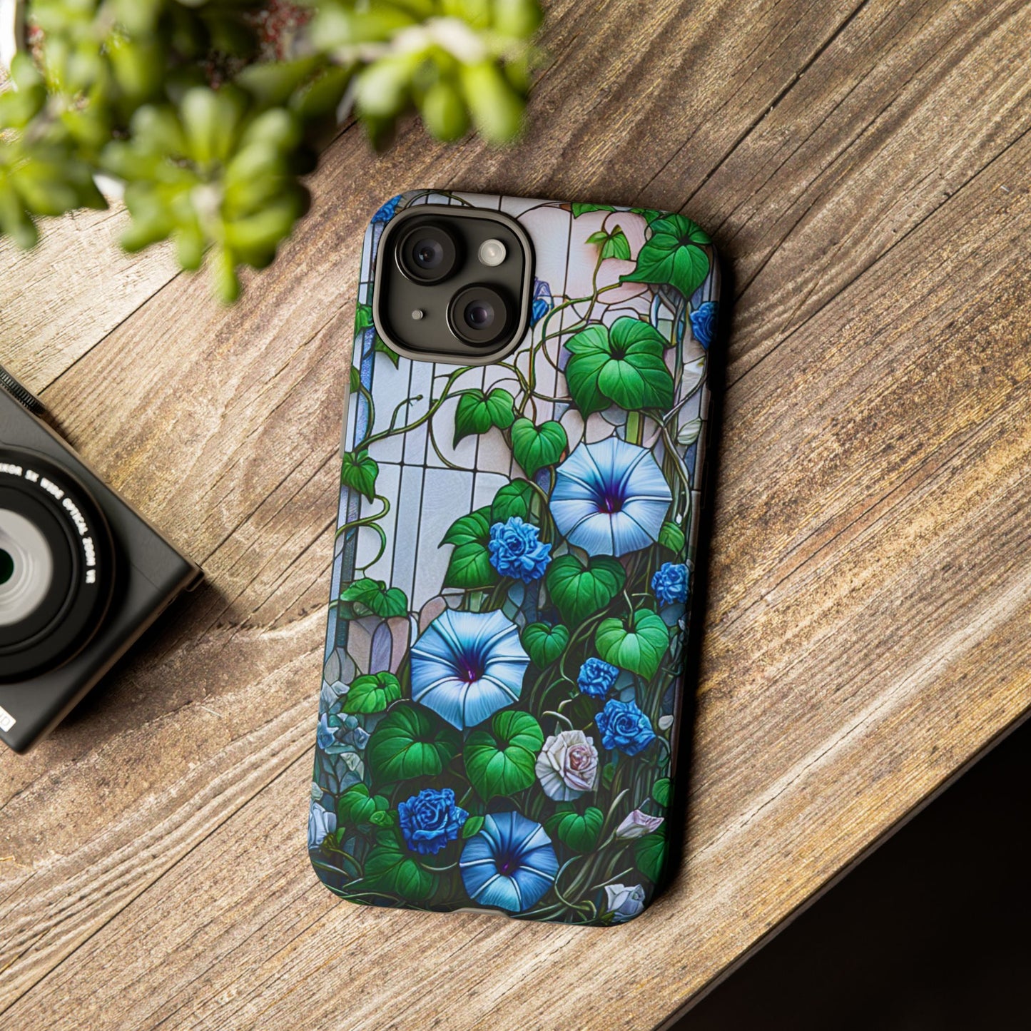 Cathedral Morning Glories – Phone Case