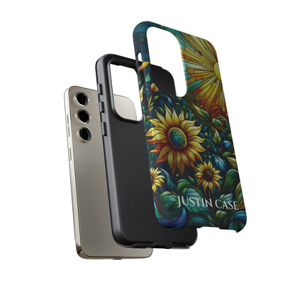 Cathedral Sunflowers - Personalized Phone Case