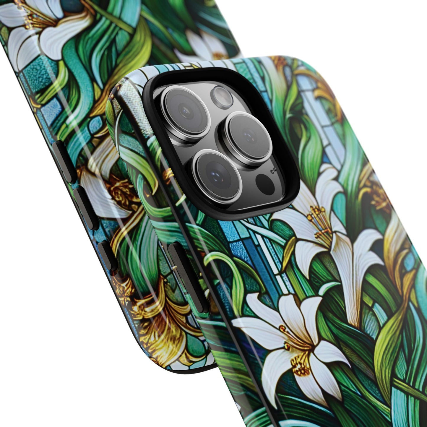 Cathedral Lilies - Personalized Phone Case