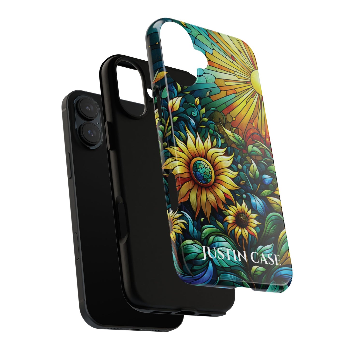 Cathedral Sunflowers - Personalized Phone Case