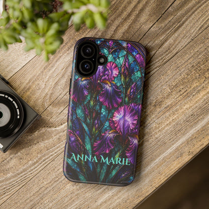 Cathedral Iris - Personalized Phone Case