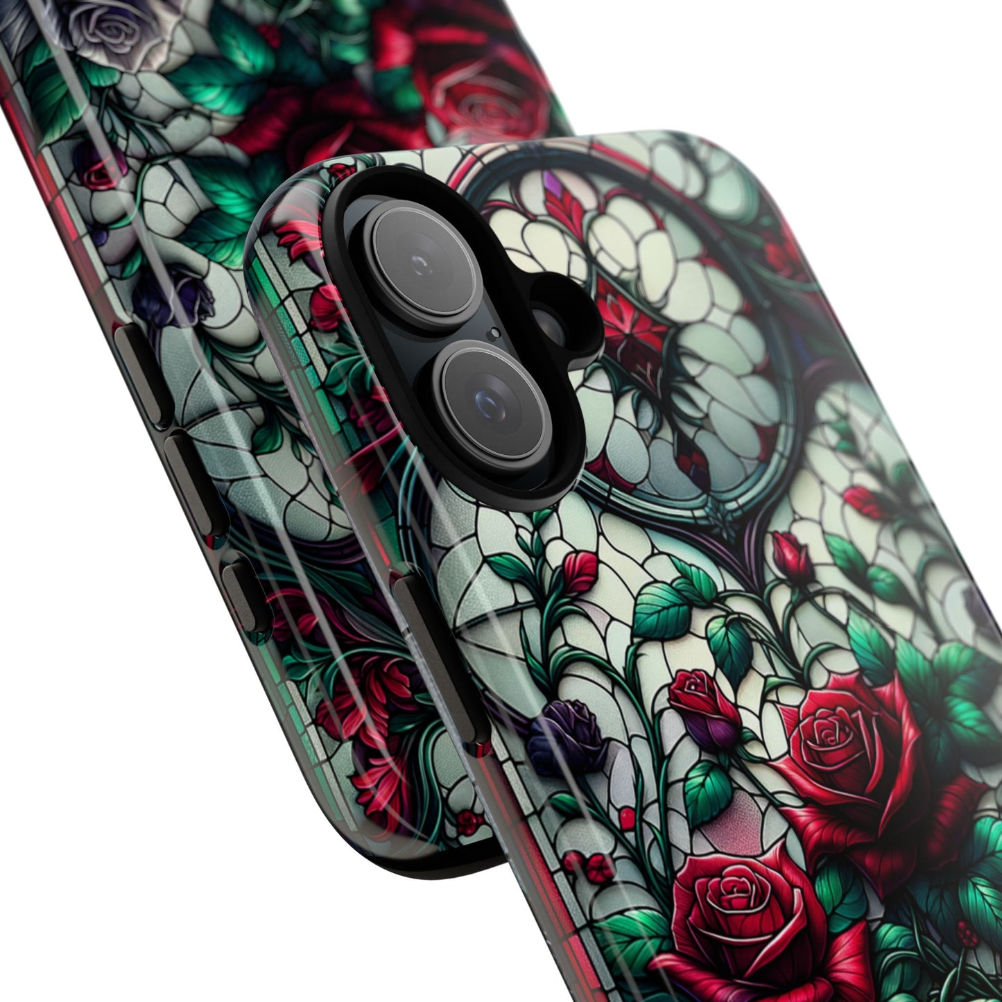 Cathedral Dawn Roses - Personalized Phone Case