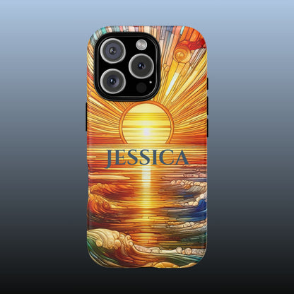 Cathedral Sunrise - Personalized Phone Case