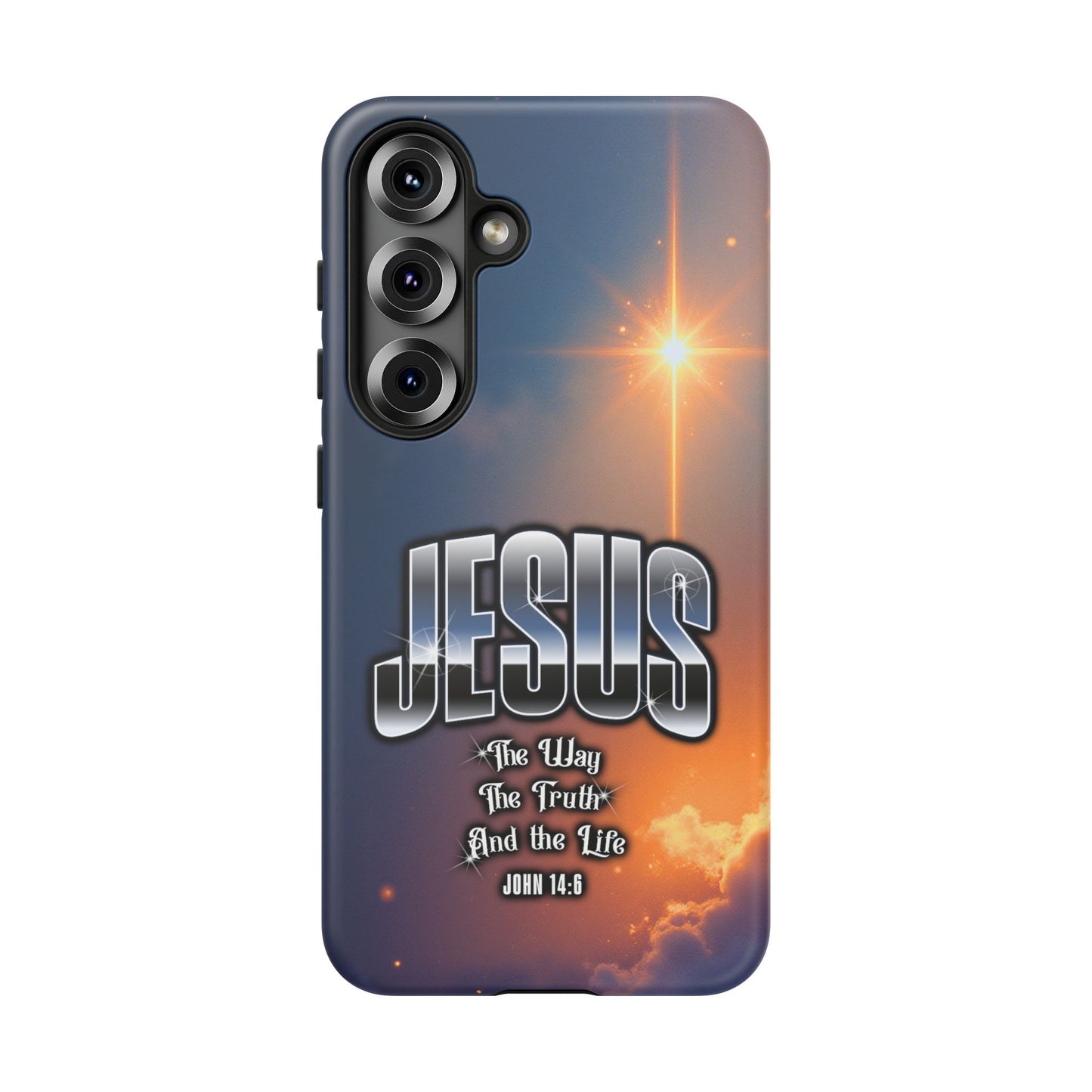 JESUS — The Way, The Truth, The Life — Radiant Sunrise Edition Phone Case