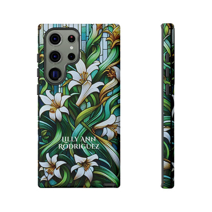 Cathedral Lilies - Personalized Phone Case