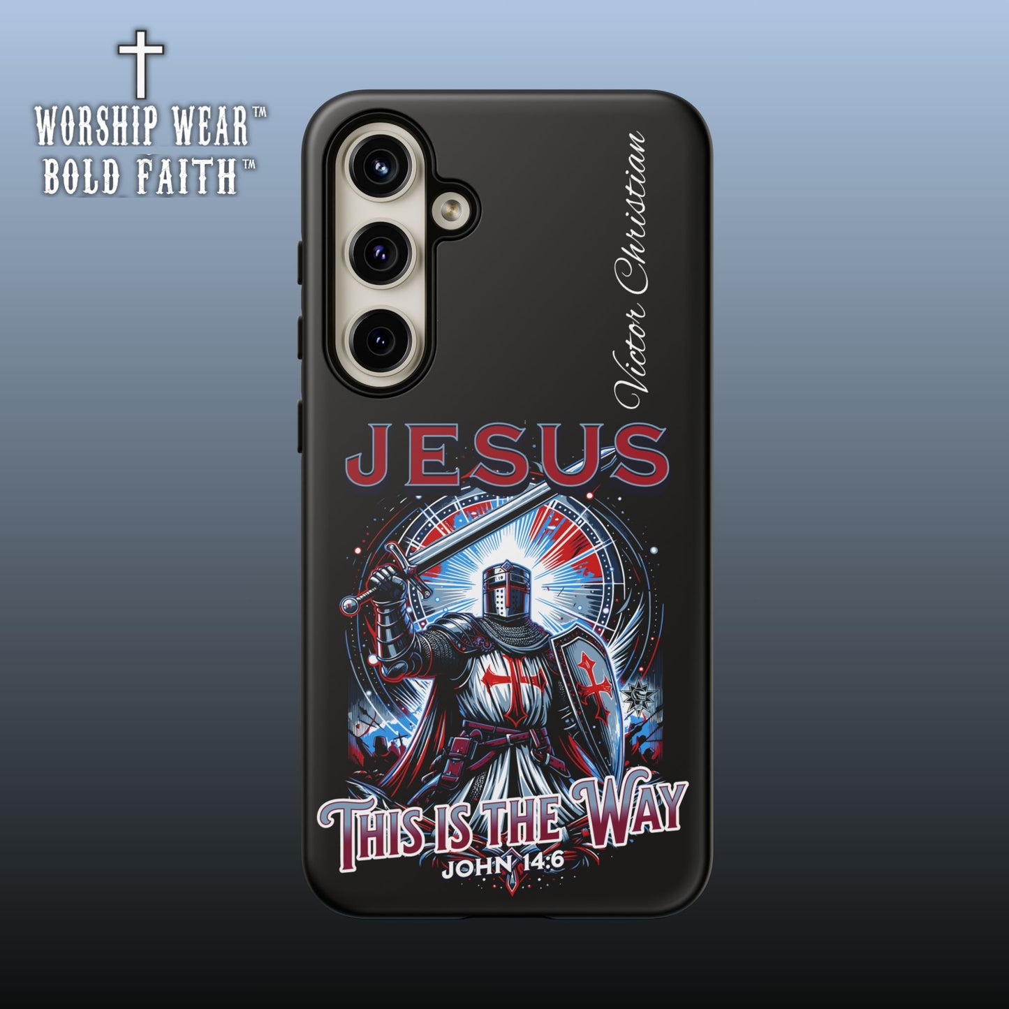 Jesus This is the Way— Personalized Phone Case