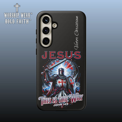 Jesus This is the Way— Personalized Phone Case