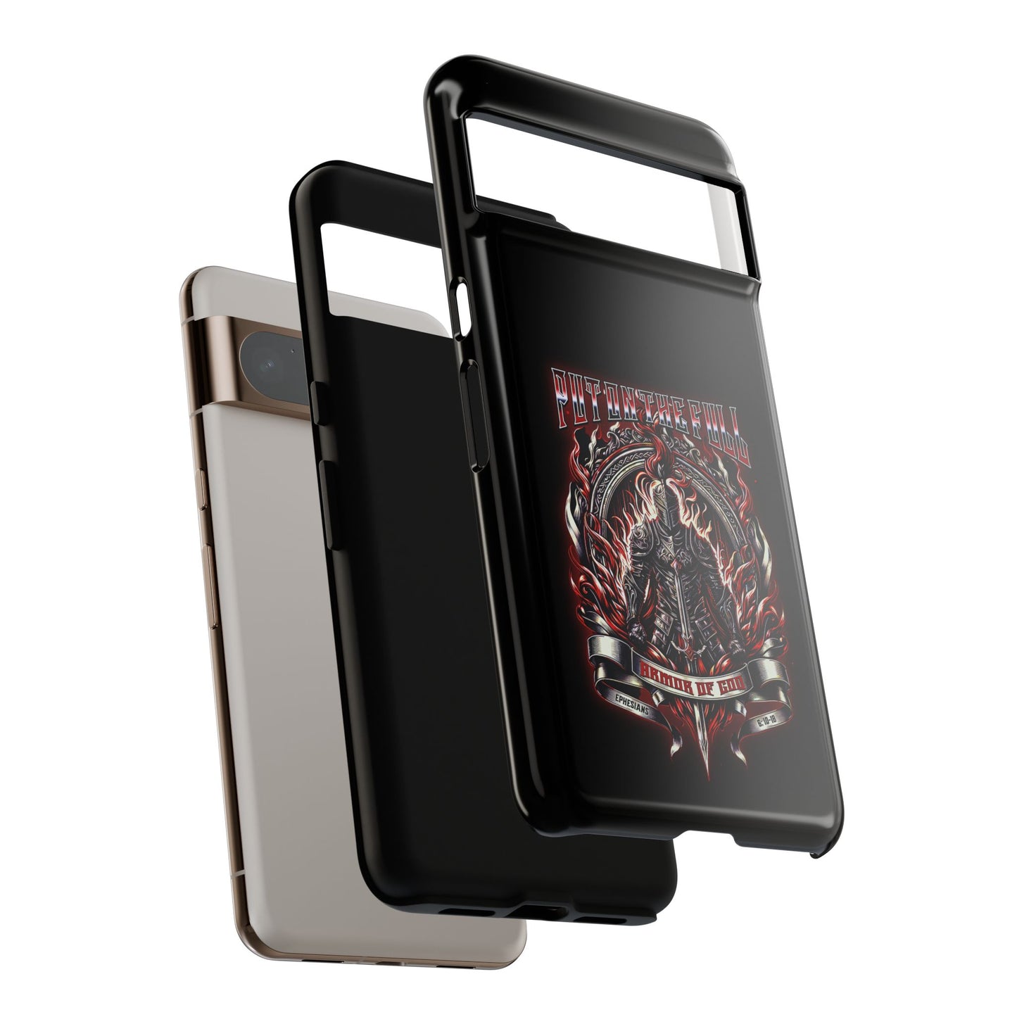 Armor of God Phone Case – Christian Warrior Design | Worship Wear Collection