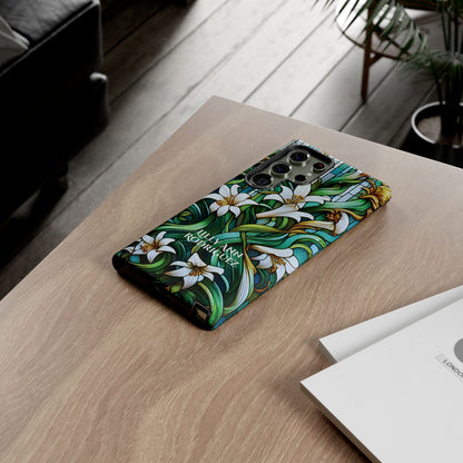 Cathedral Lilies - Personalized Phone Case