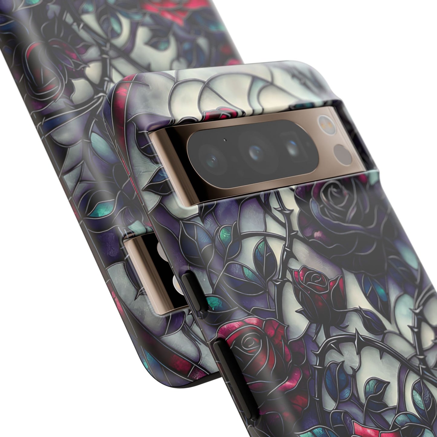 Cathedral Night Roses – Phone Case