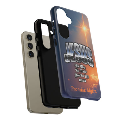 Jesus — The Way, The Truth & The Life — Personalized Phone Case
