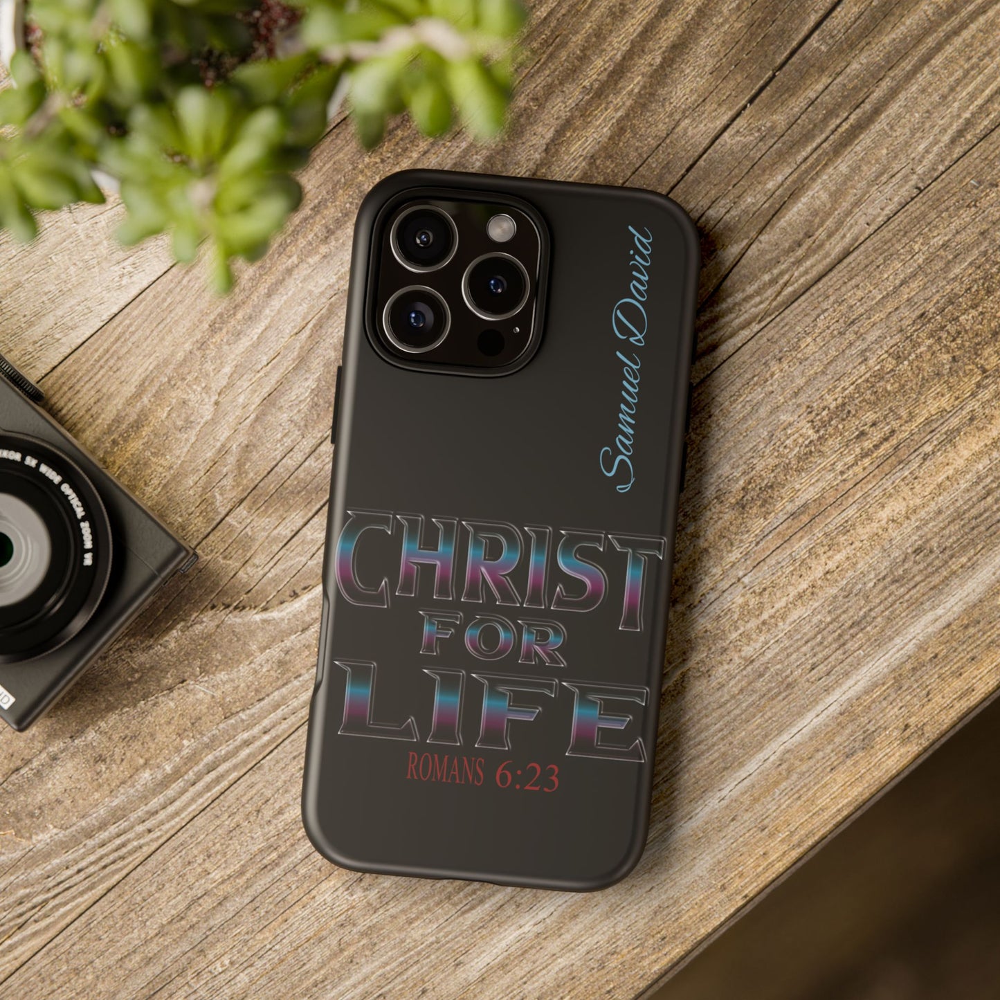 Christ for Life— Personalized Phone Case