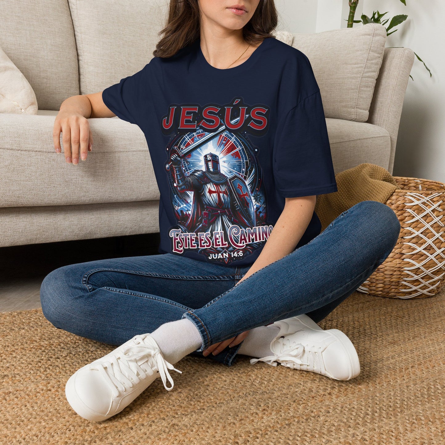 Jesús – Este es el Camino | Camiseta Cristiana | Juan 14:6