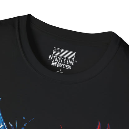 USA Eagle Wings Patriotic T-Shirt | Vintage Americana Graphic Tee