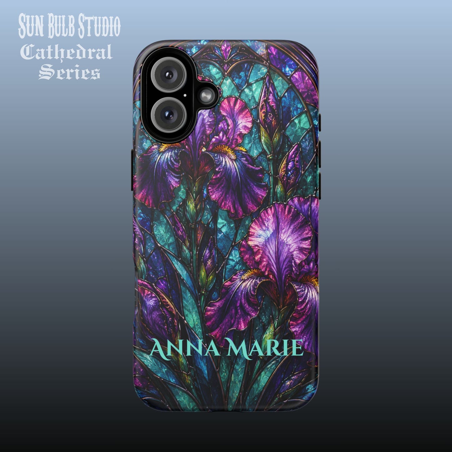 Cathedral Iris - Personalized Phone Case