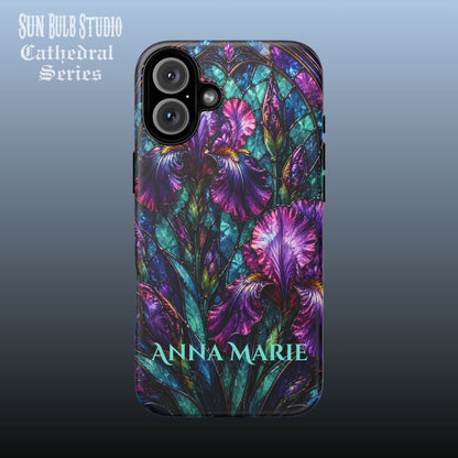 Cathedral Iris - Personalized Phone Case