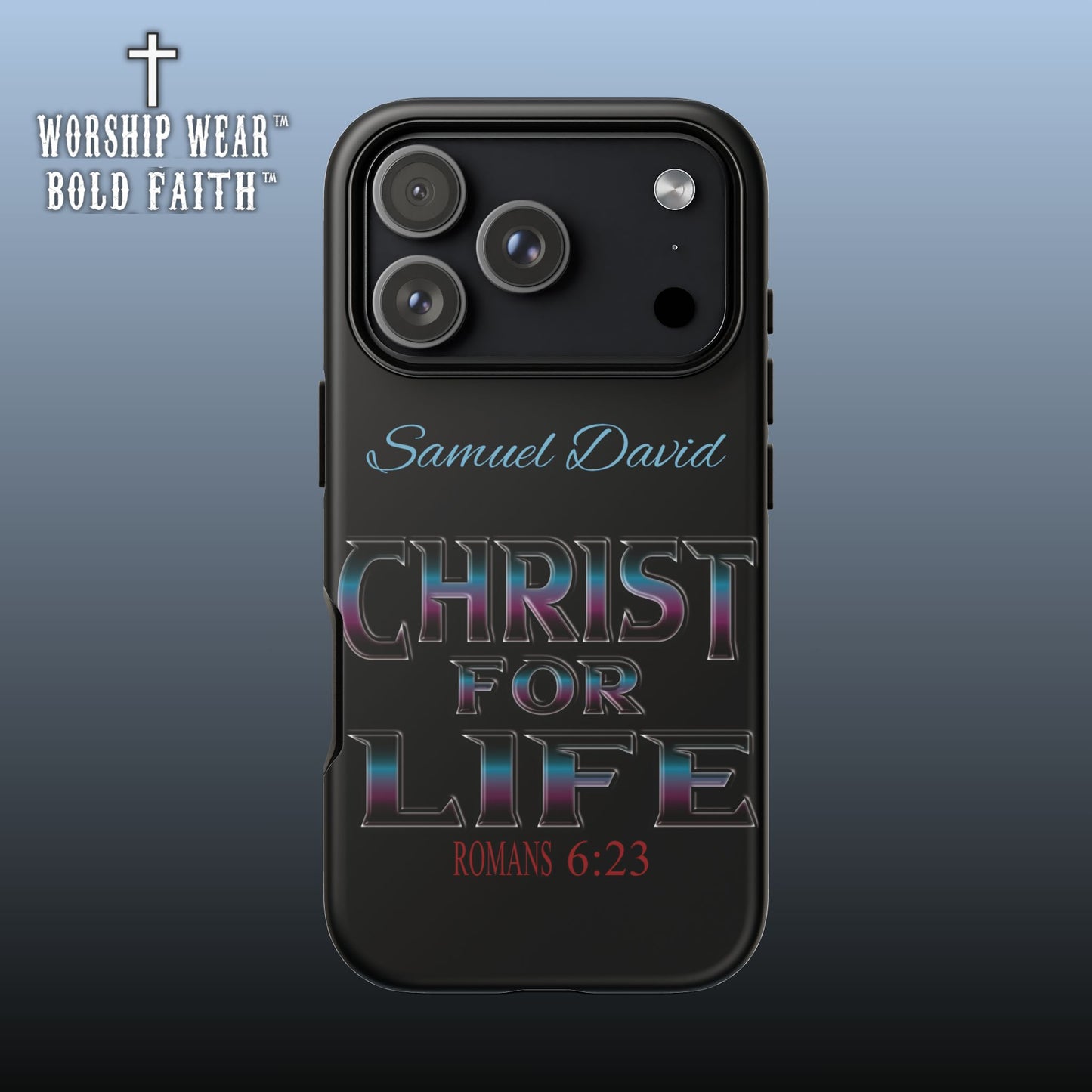 Christ for Life— Personalized Phone Case