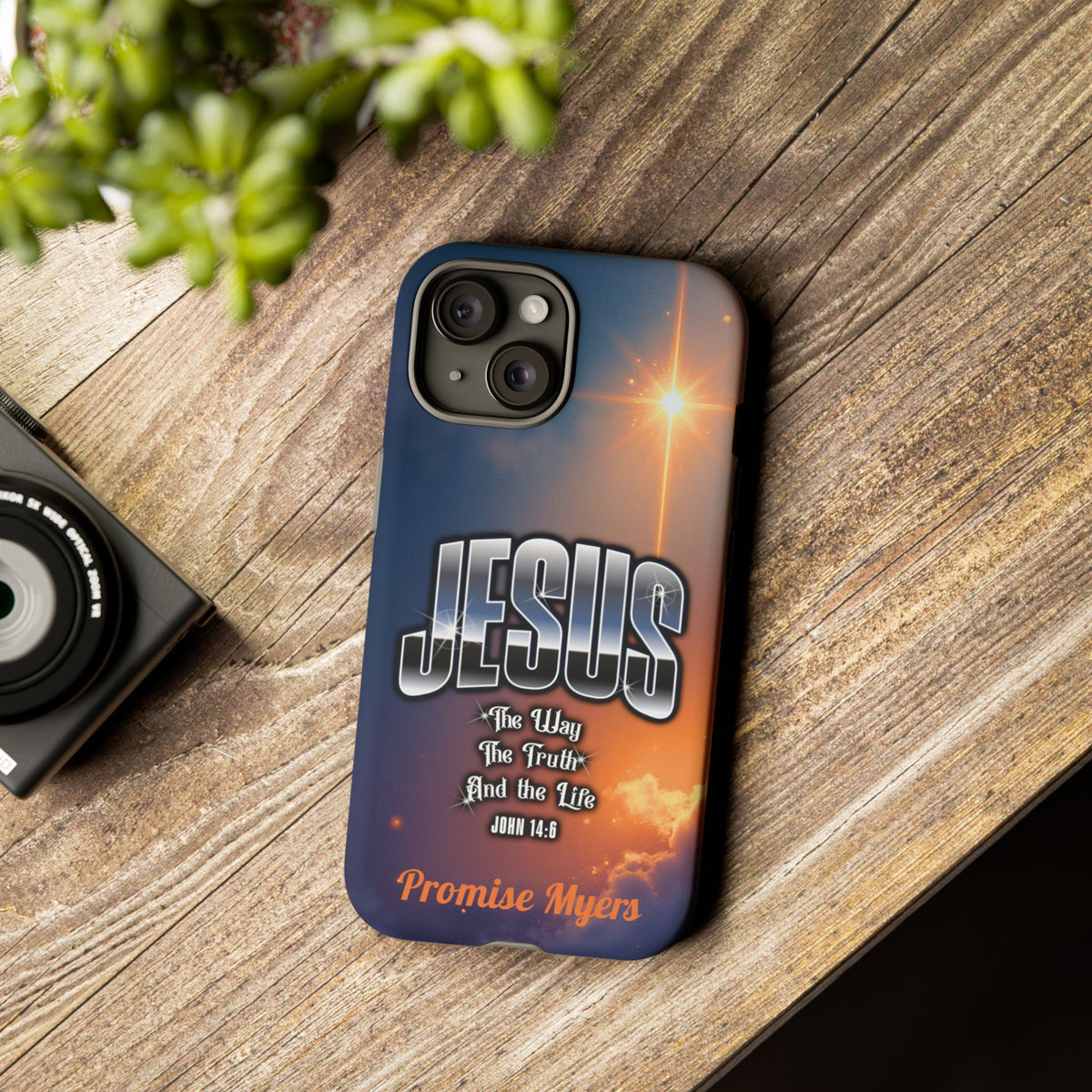 Jesus — The Way, The Truth & The Life — Personalized Phone Case