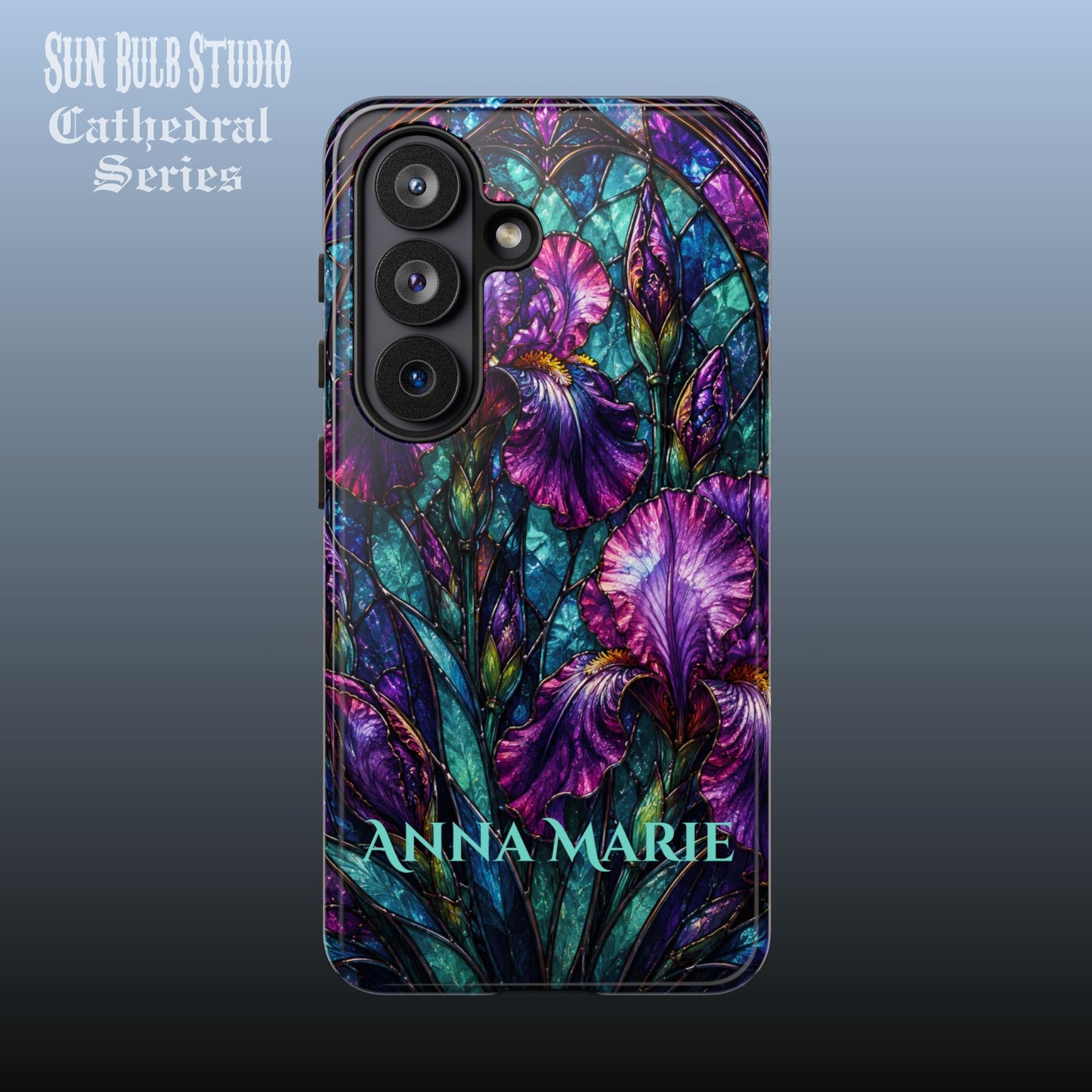 Cathedral Iris - Personalized Phone Case