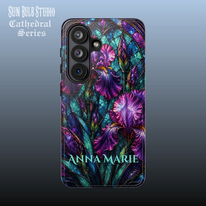 Cathedral Iris - Personalized Phone Case