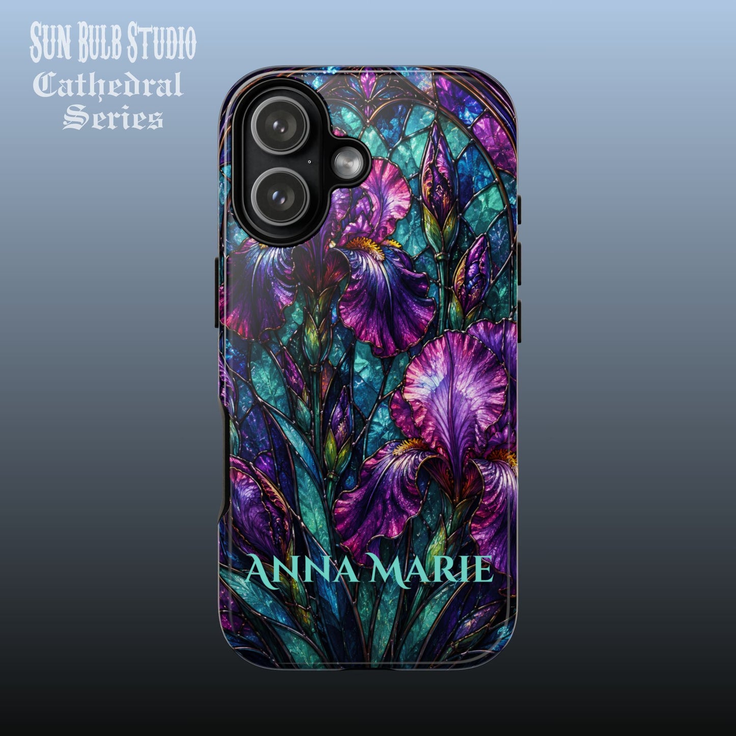 Cathedral Iris - Personalized Phone Case