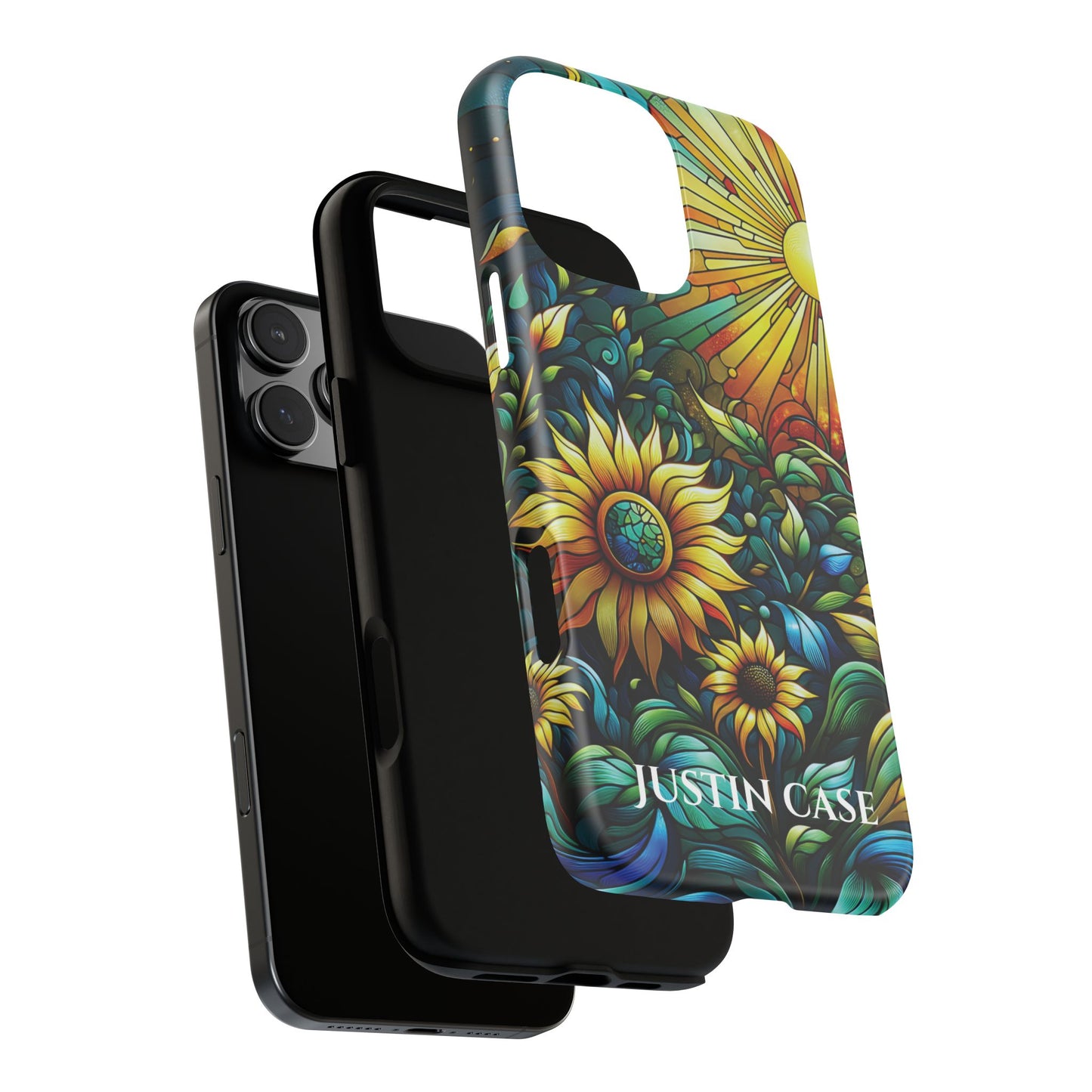 Cathedral Sunflowers - Personalized Phone Case