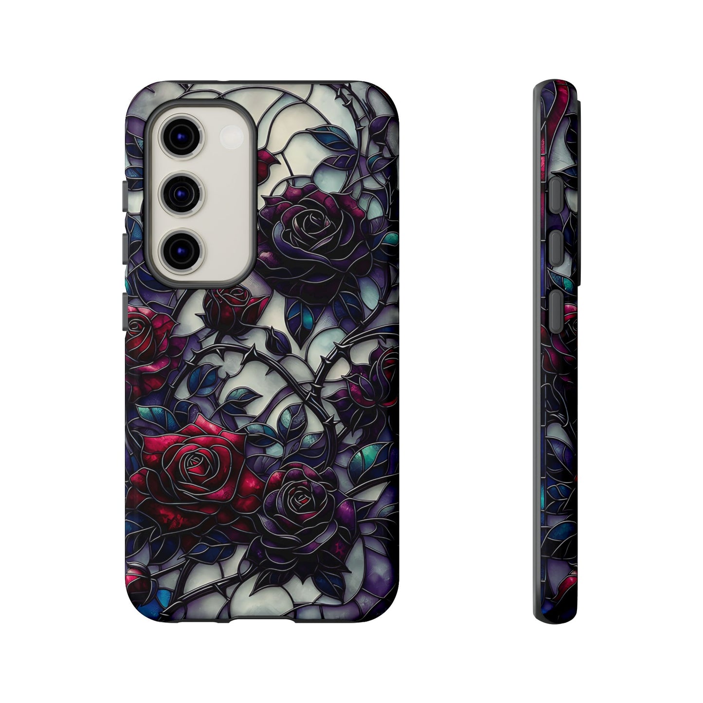 Cathedral Night Roses – Phone Case