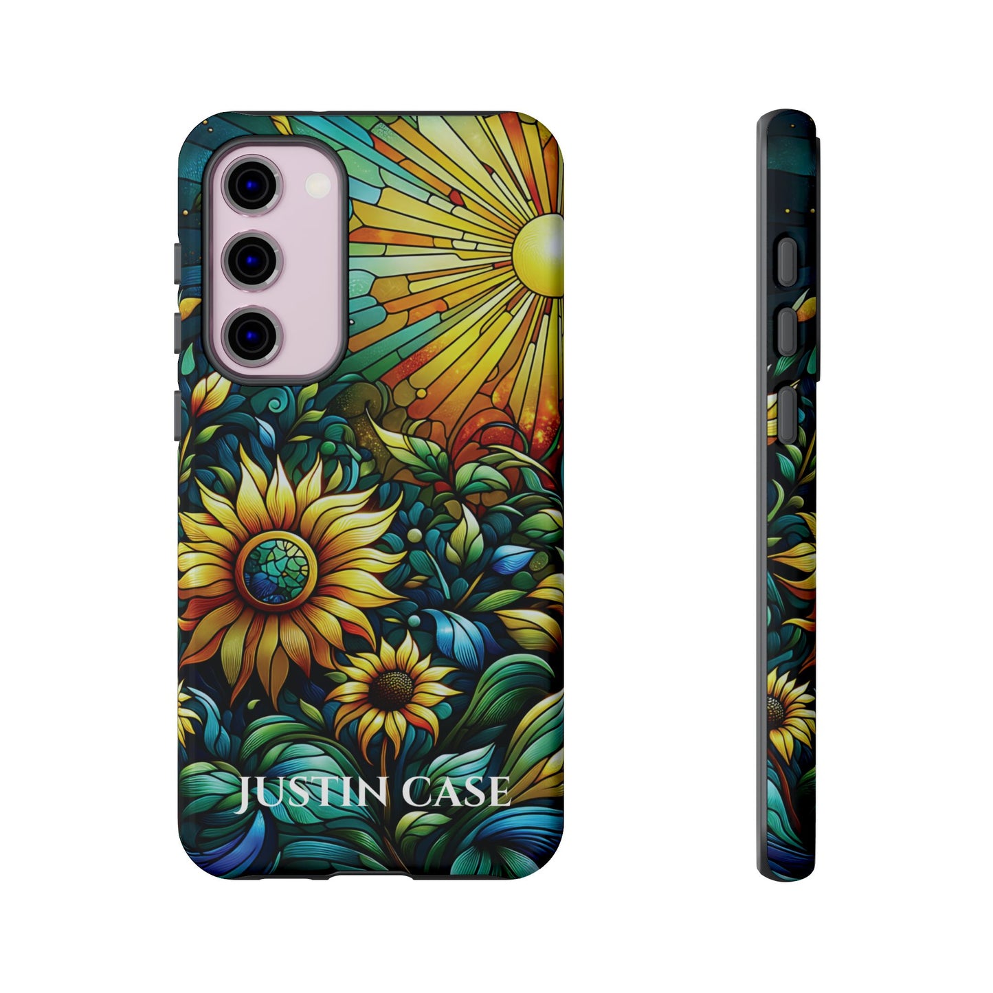 Cathedral Sunflowers - Personalized Phone Case