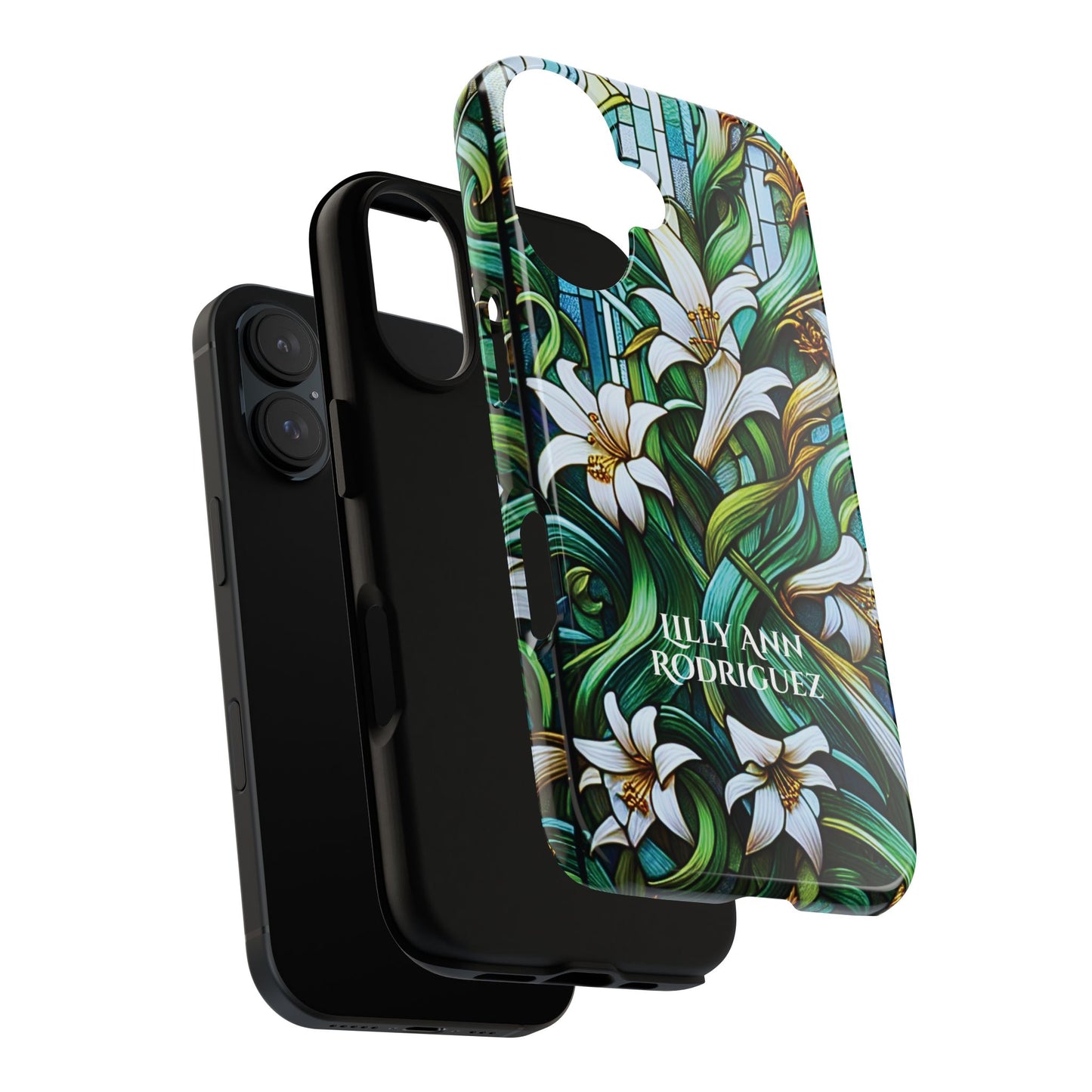 Cathedral Lilies - Personalized Phone Case
