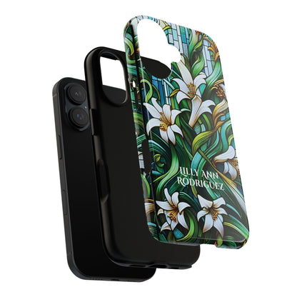 Cathedral Lilies - Personalized Phone Case