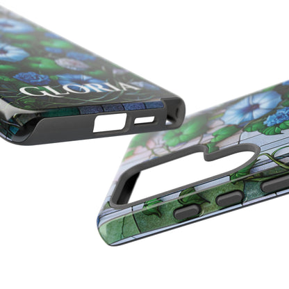Cathedral Morning Glories - Personalized Phone Case