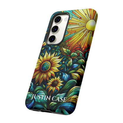 Cathedral Sunflowers - Personalized Phone Case