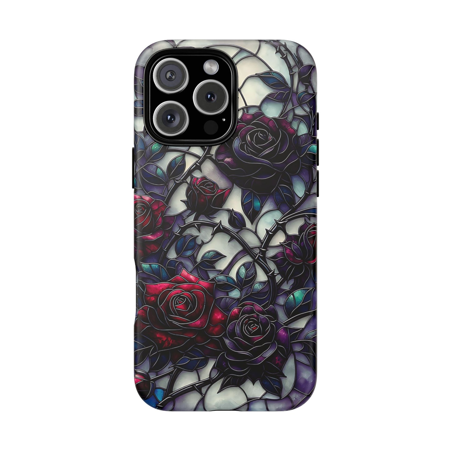 Cathedral Night Roses – Phone Case