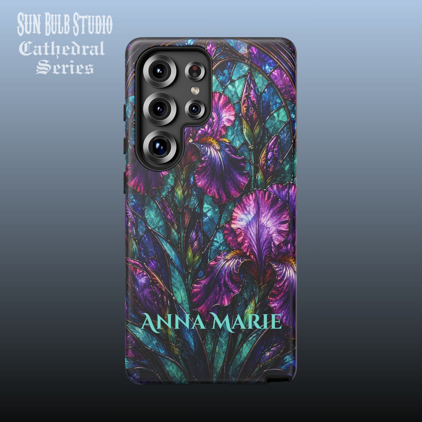 Cathedral Iris - Personalized Phone Case