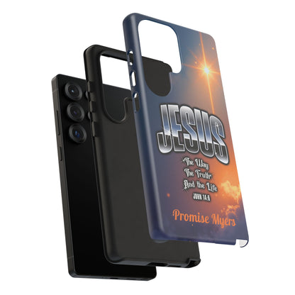 Jesus — The Way, The Truth & The Life — Personalized Phone Case