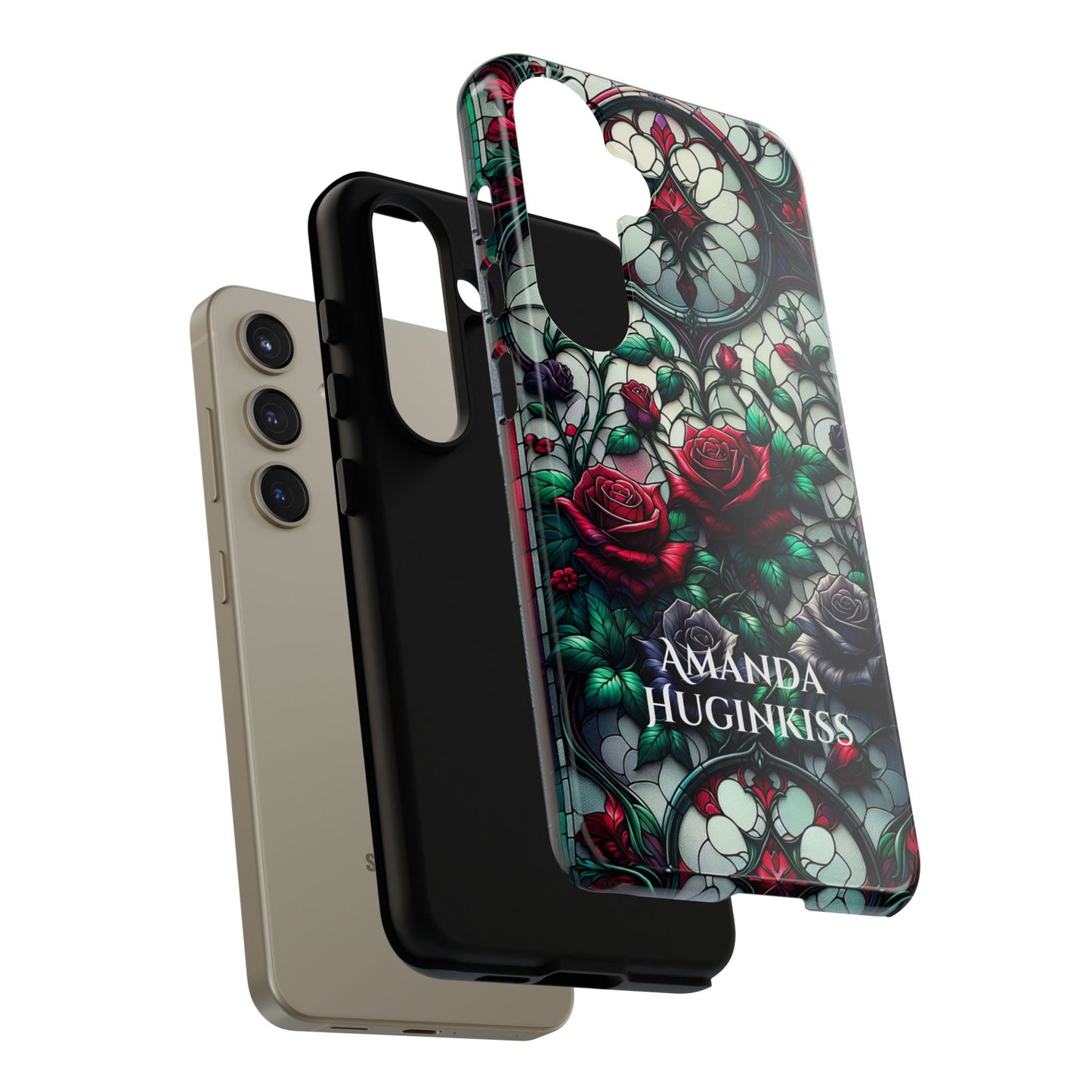 Cathedral Dawn Roses - Personalized Phone Case