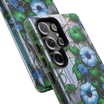 Cathedral Morning Glories - Personalized Phone Case