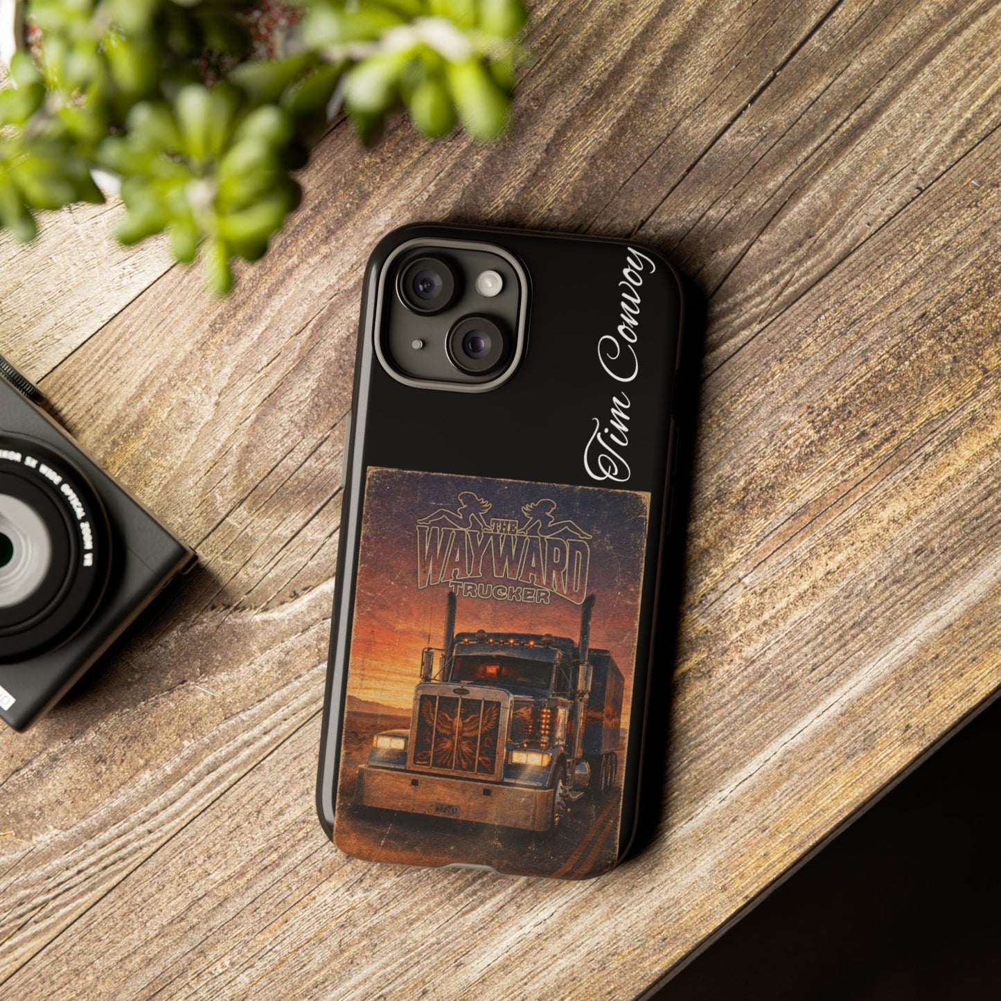 The Wayward Trucker™ Vintage Edition— Personalized Phone Case