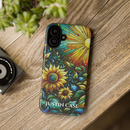 Cathedral Sunflowers - Personalized Phone Case