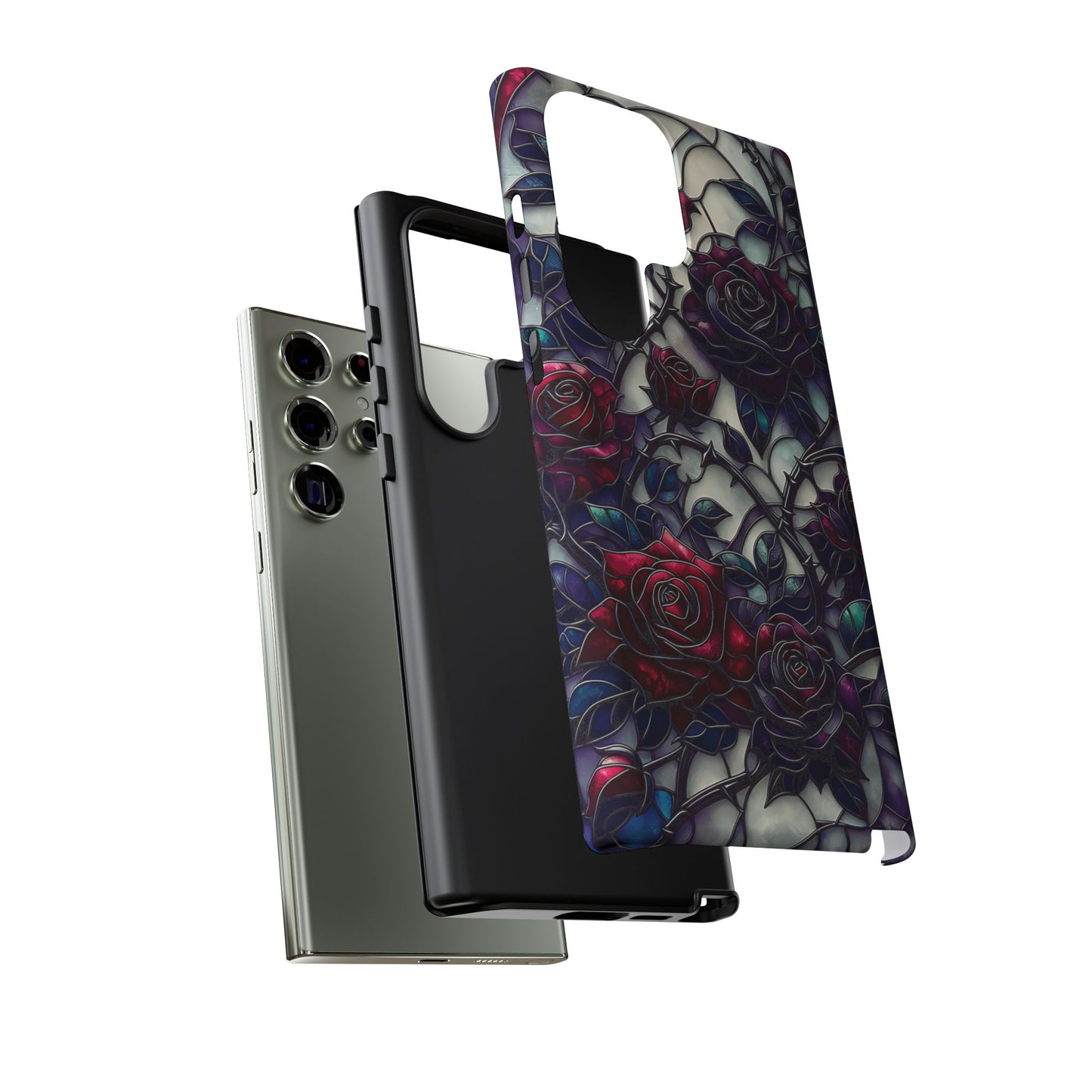 Cathedral Night Roses – Phone Case