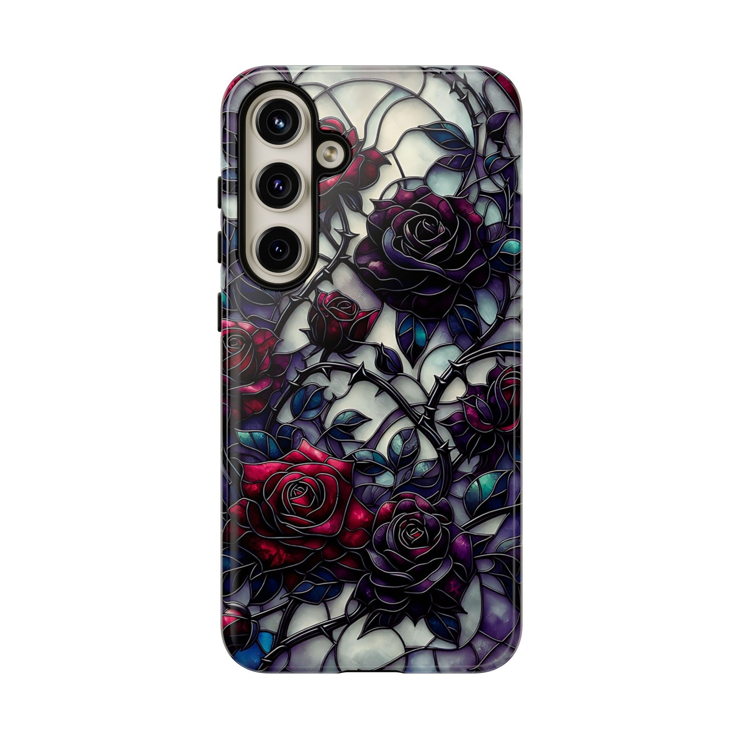 Cathedral Night Roses – Phone Case