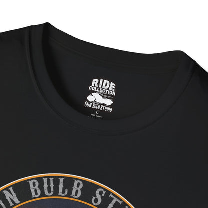 Wind Therapy Vintage Motorcycle T-Shirt | Sunset Ride Graphic Tee