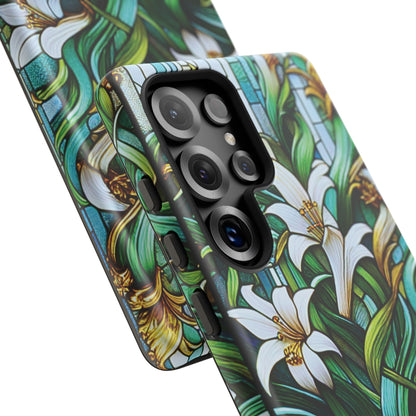 Cathedral Lilies - Personalized Phone Case