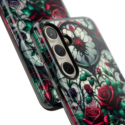 Cathedral Dawn Roses - Personalized Phone Case