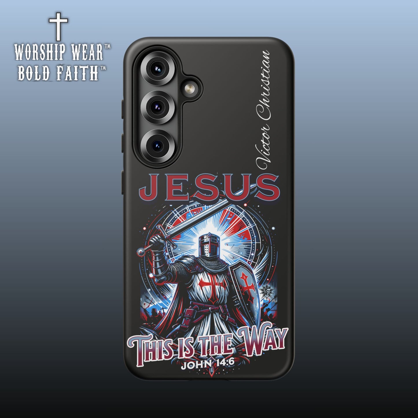 Jesus This is the Way— Personalized Phone Case