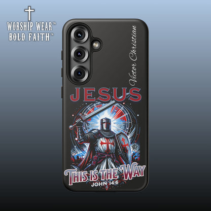 Jesus This is the Way— Personalized Phone Case