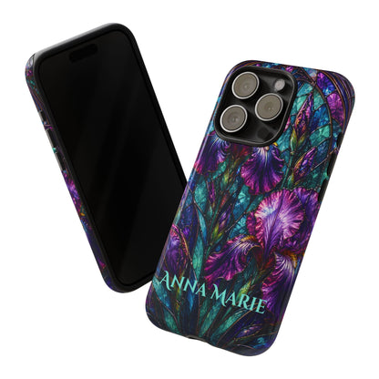 Cathedral Iris - Personalized Phone Case