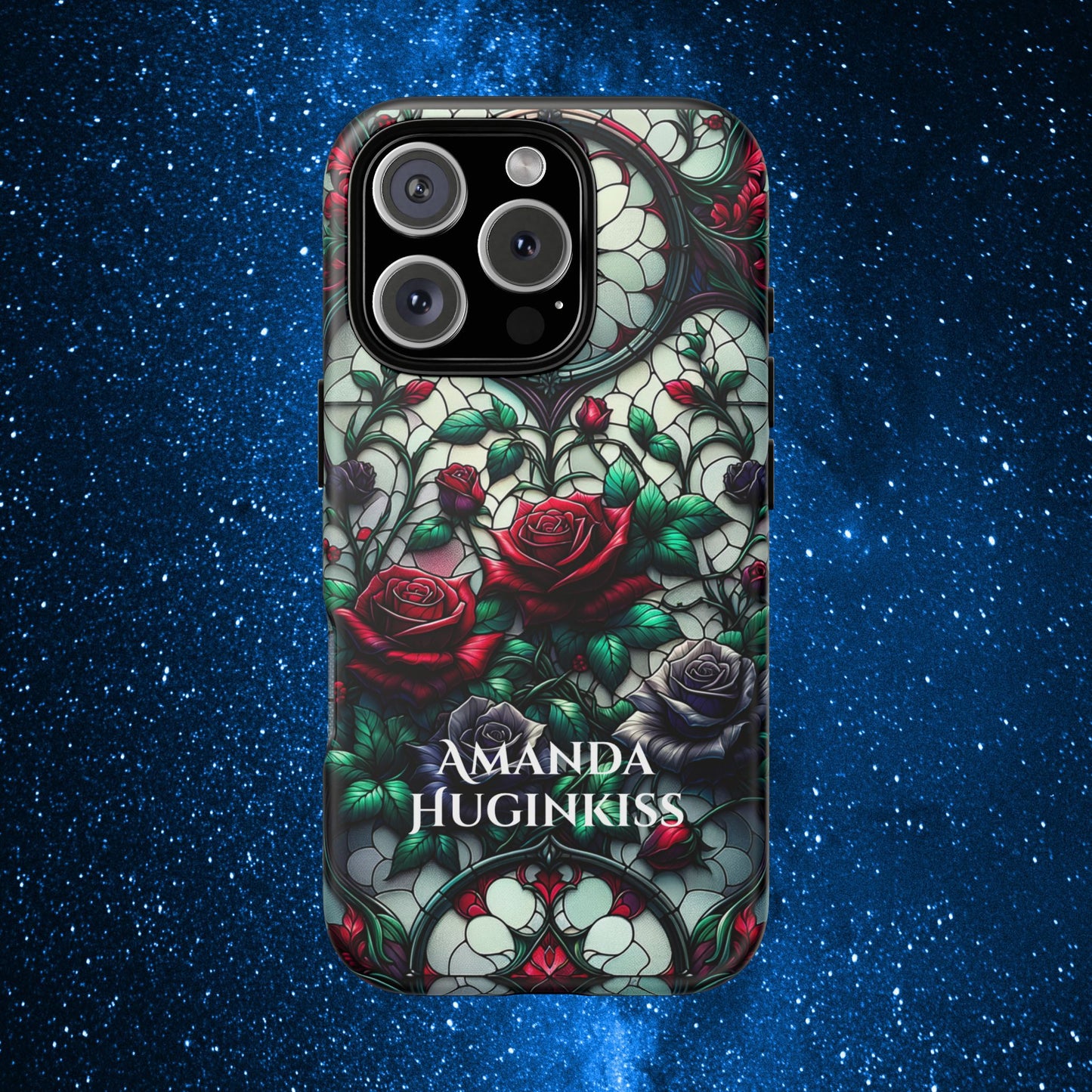 Cathedral Dawn Roses - Personalized Phone Case