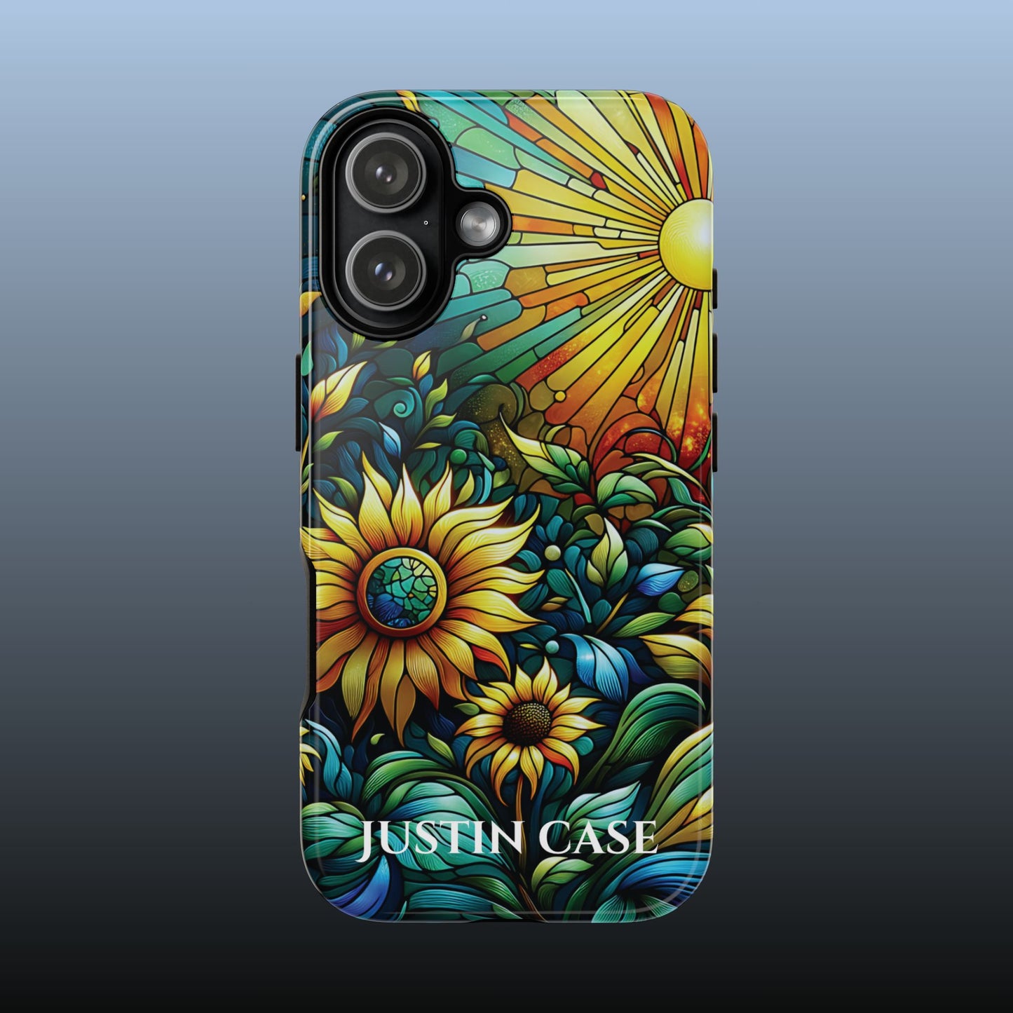 Cathedral Sunflowers - Personalized Phone Case